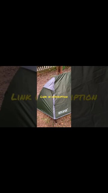 Attoner 1 person camping tent quick review