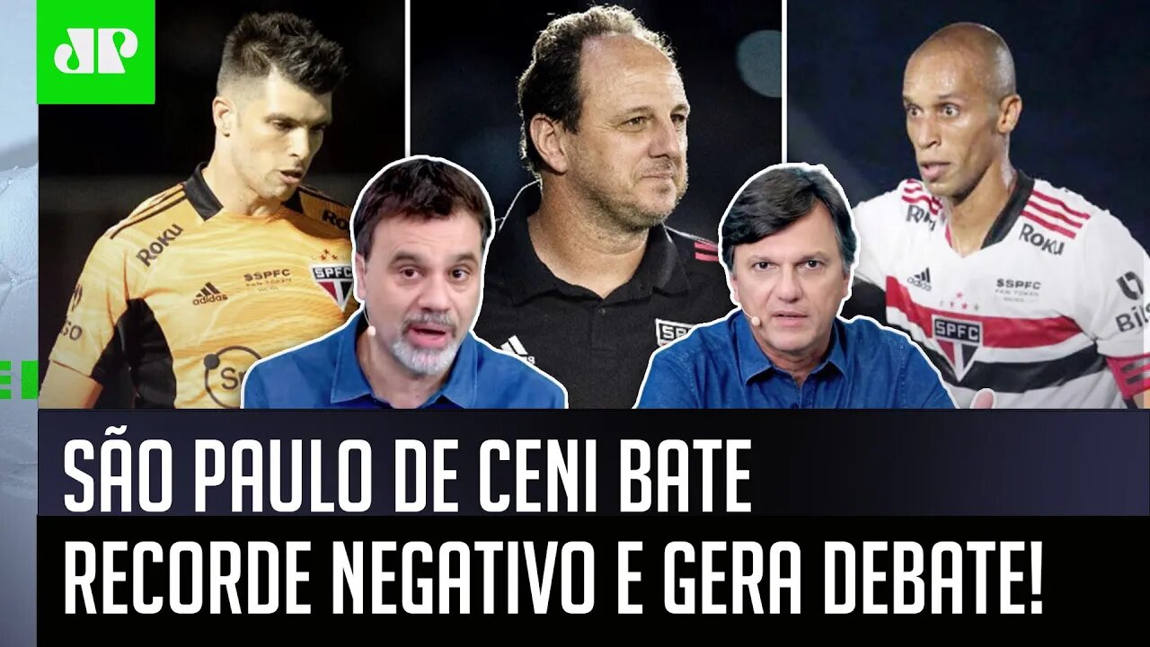 "É ÓBVIO que o trabalho do Rogério Ceni no São Paulo..." MÁ FASE do SPFC gera DEBATE!