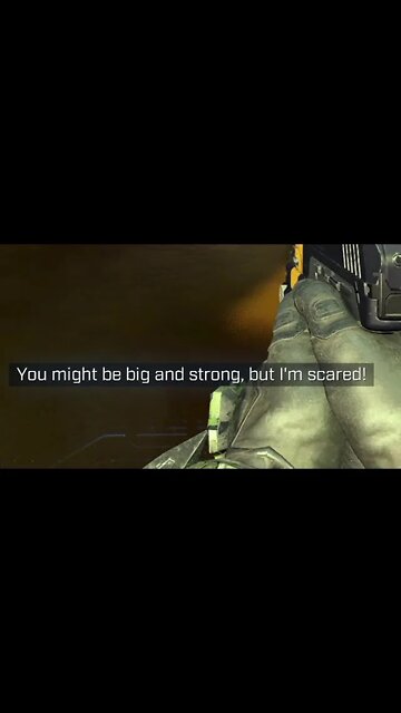 Halo Infinite "You Might Be Big And Strong, But I'm Scared!" #Shorts