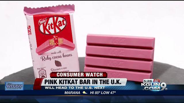 Naturally pink KitKats coming to the U.K.