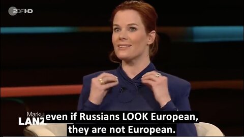 German Liberal: Russians Look European But They Are Not, They Are Not Civilized