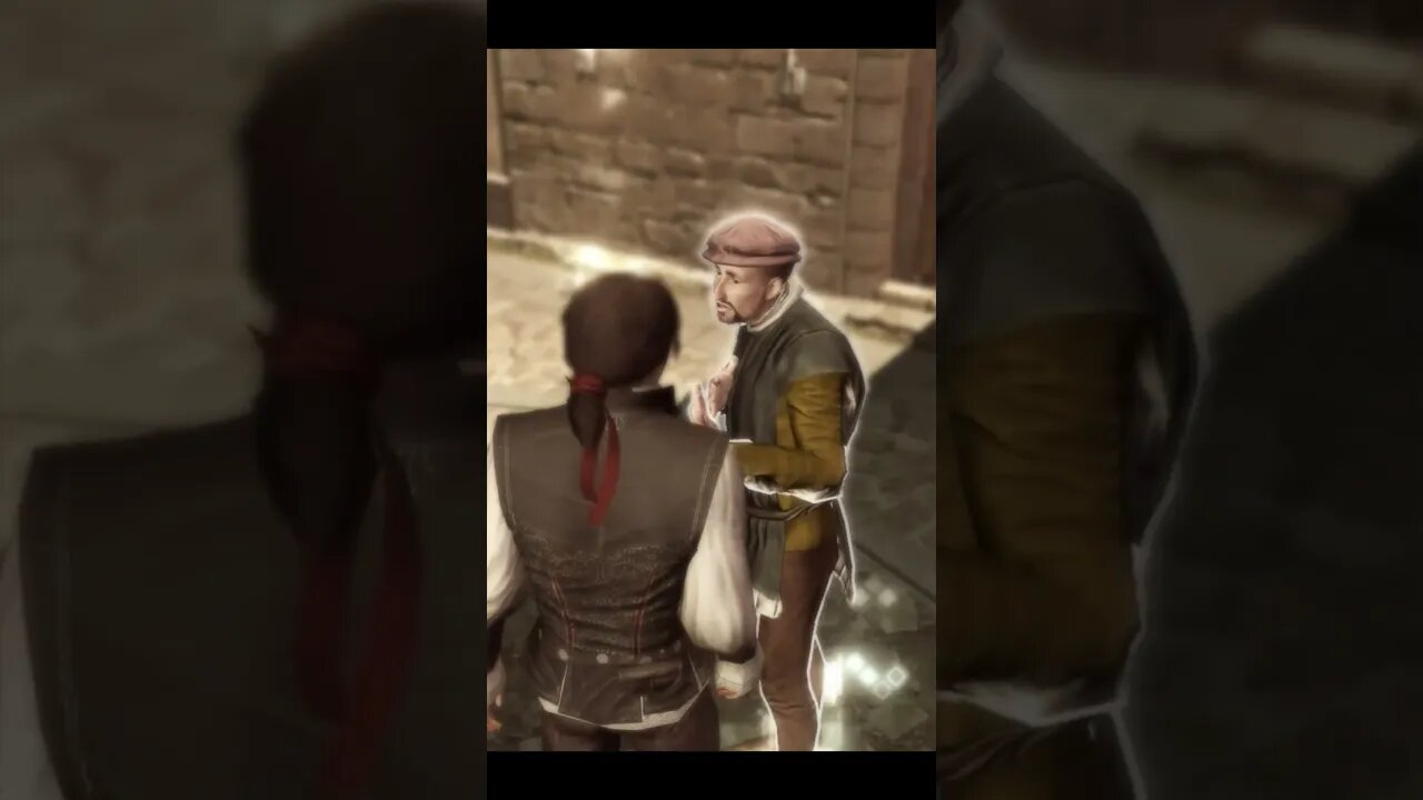 Ezio dishes out a knuckle sandwich... #shorts #gaming #assassinscreed2