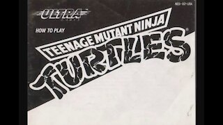 Teenage Mutant Ninja Turtles - Game Manual (NES) (Instruction Booklet)