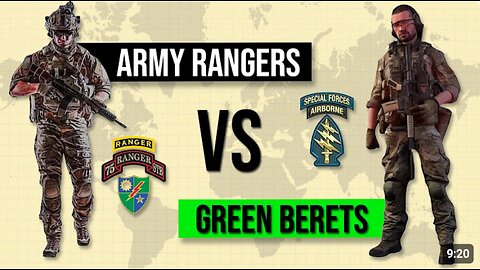 Army Rangers vs Green Berets - Special Forces