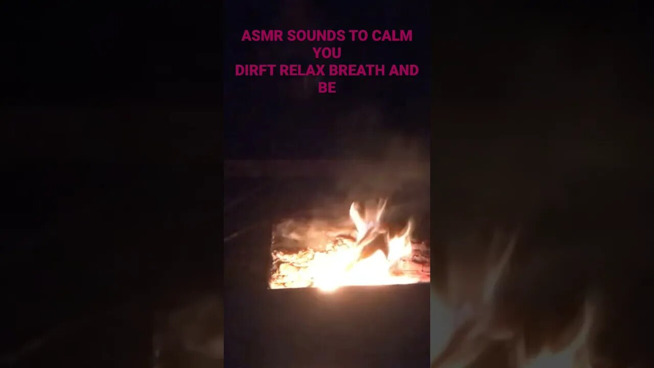 ASMR SOUNDS TO CALM YOU💤🛏Dirft to sleep #asmrantistress #asmrshort #asmrsleep BREATHING FIRE SOUND