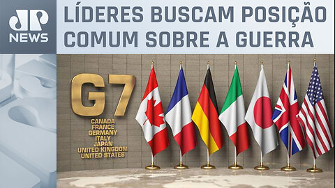 G7 se reúne para debater conflito entre Israel e Hamas