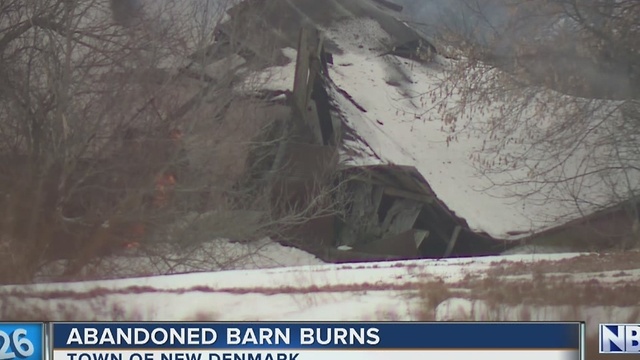 Barn fire