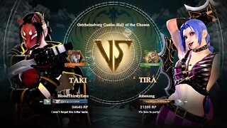 Taki (BloodThirstyEmu) VS Tira (Amesang) (SoulCalibur™ VI: Online)