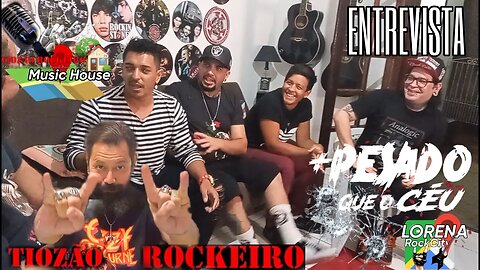 + PESADO QUE O CEU - Entrevista {Tiozão R. Music House} - Sandro Guatura @maispesadoqueoceurock