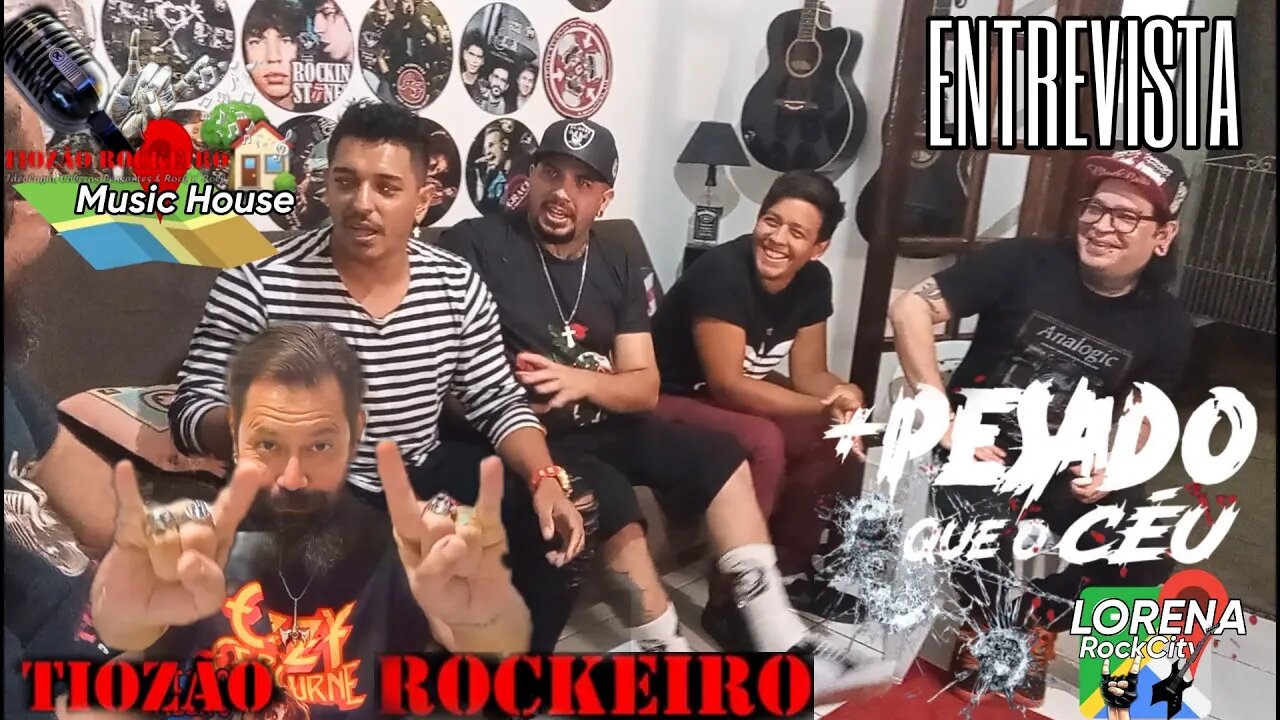 + PESADO QUE O CEU - Entrevista {Tiozão R. Music House} - Sandro Guatura @maispesadoqueoceurock
