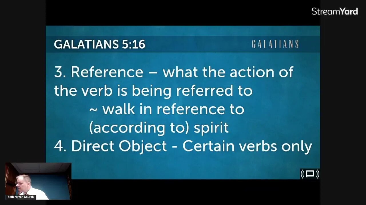 Galatians 5:16-26, part 2