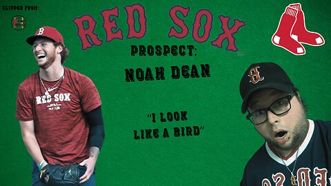 Boston Red Sox Prospect Noah Dean On His MLB The Show Avatar