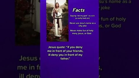 Christian Facts spoken by Jesus #shorts #jesusisking #pray #godislove