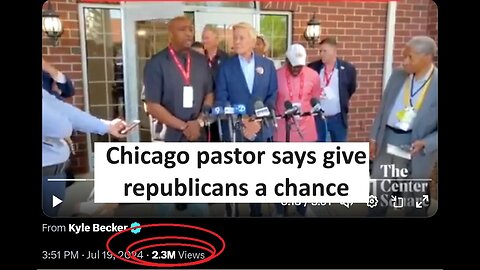 Chicago Pastor says they need to try voting Republican