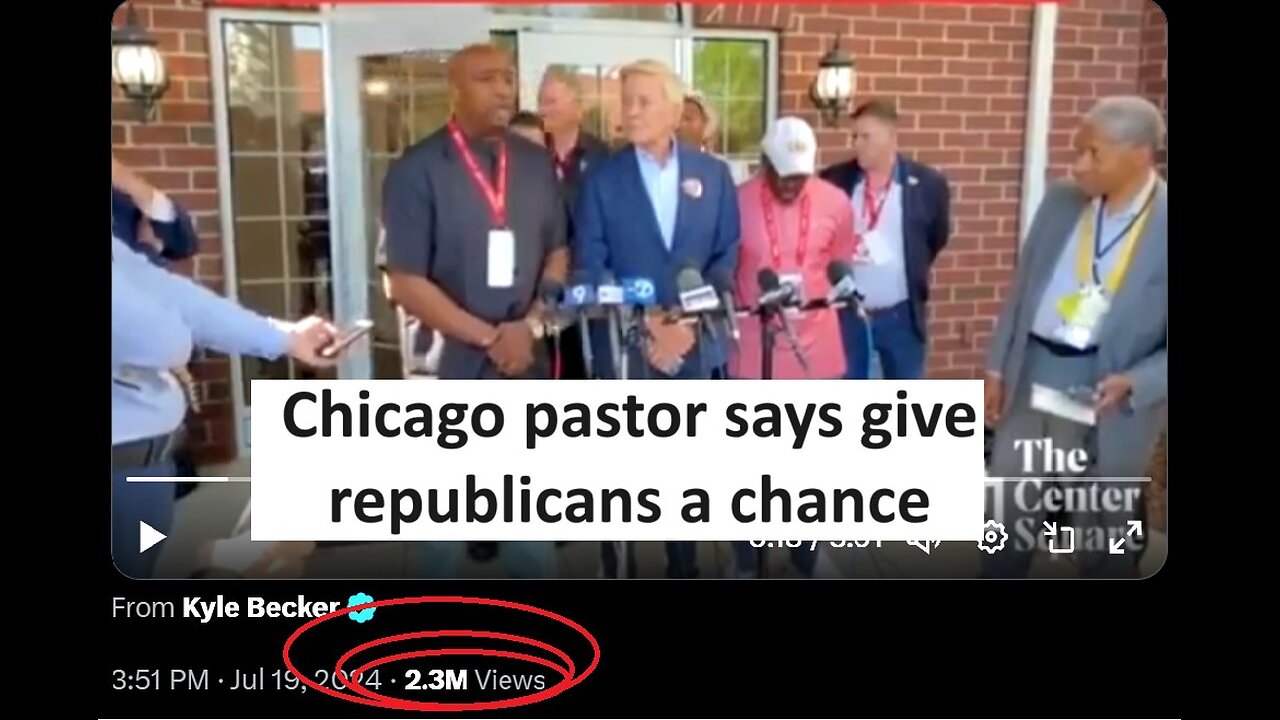 Chicago Pastor says they need to try voting Republican