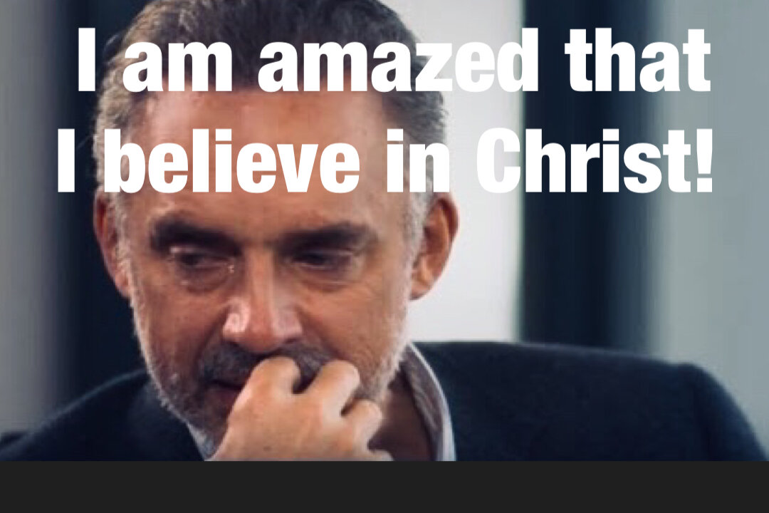 Jordan Peterson cries talking about Jesus Christ