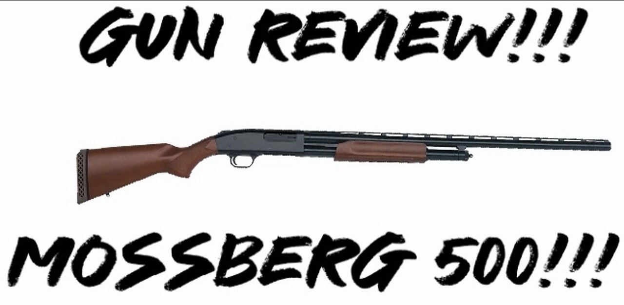 Gun Review!!! Mossberg 500!!!