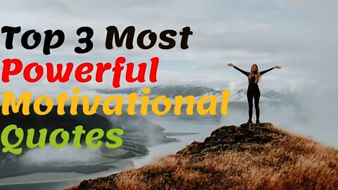 Top 3 Most Powerful Famous Motivational And Inspirational Quotes About Life #Shorts