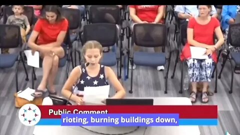 9yo Calls For Removal of BLM Propaganda from School