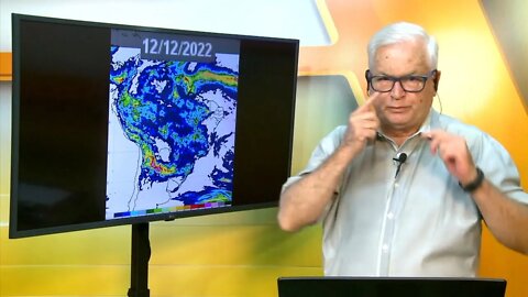 Chuvas fortes e intensas no Norte e Nordeste com temperaturas mais altas