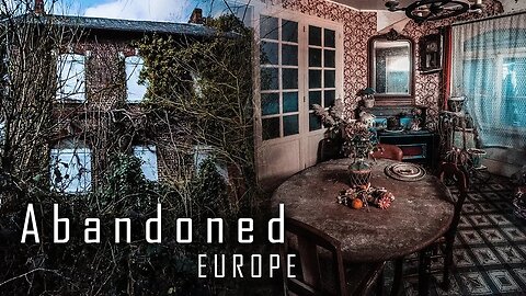 Abandoned Haunted France House Preserved with Belongings From the 1940's | EUROPE, FRANCE