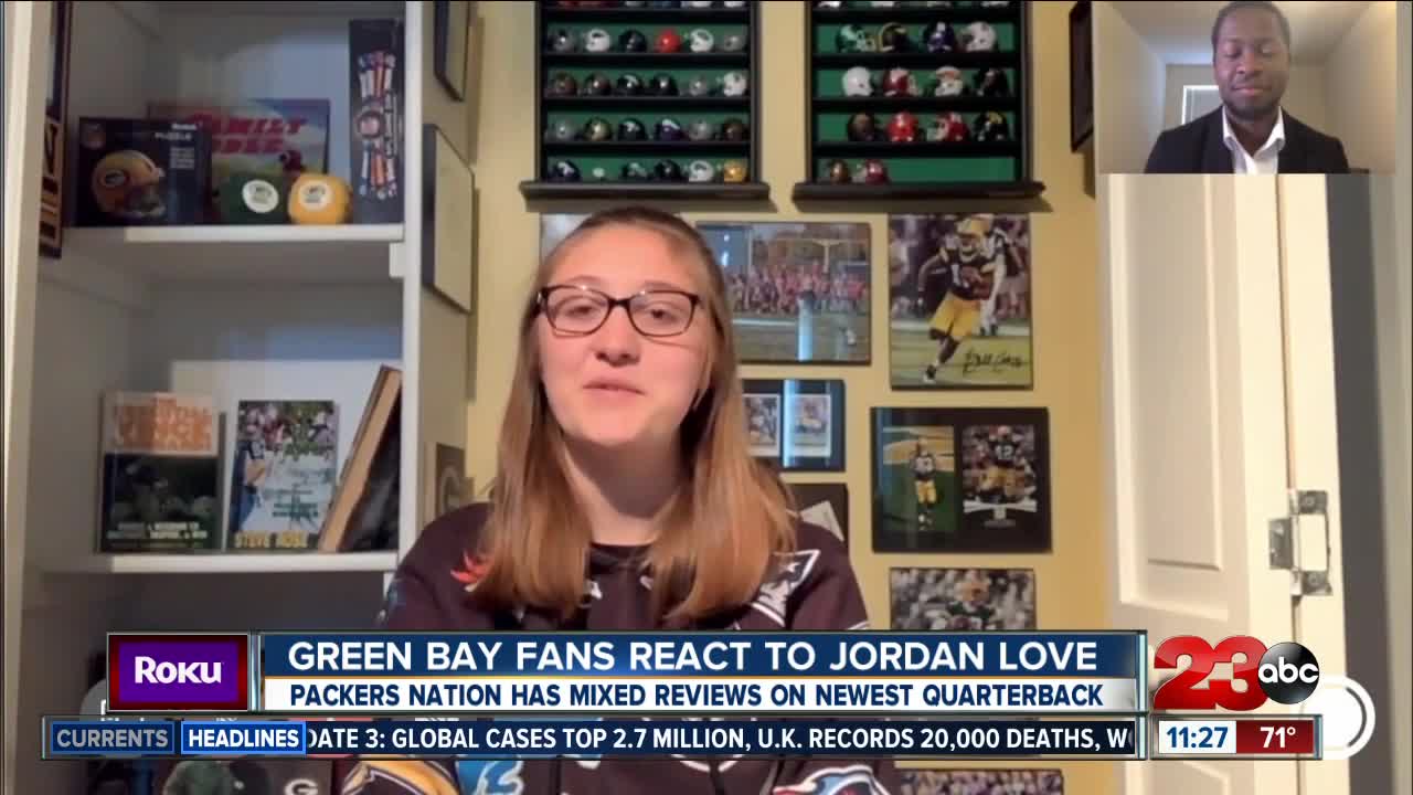 Packers fans react to Jordan Love selection