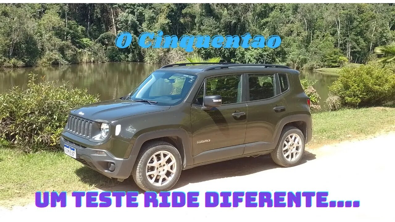 UM TESTE RIDE DIFERENTE.........#jeep #renegade #ocinquentao