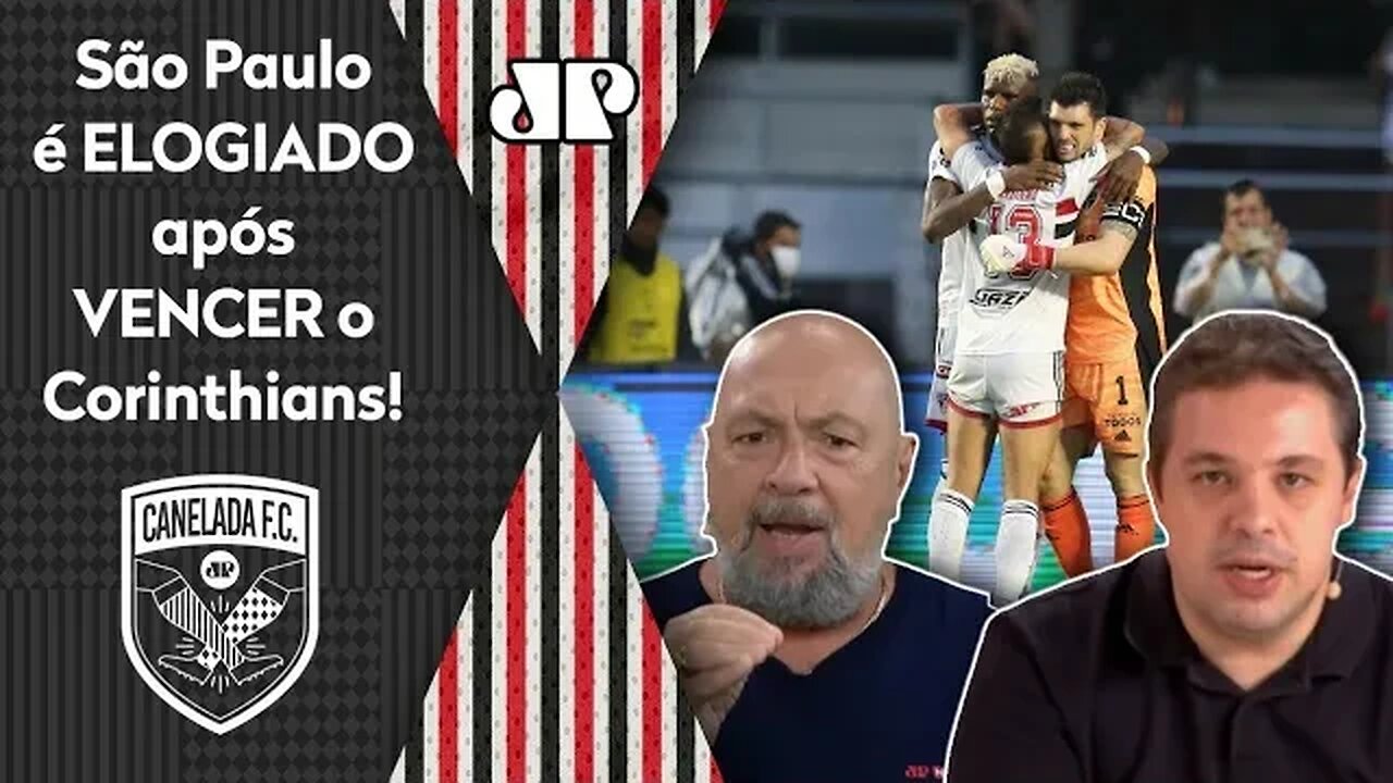 "O São Paulo foi BRAVO e VALENTE contra o Corinthians!" SPFC é EXALTADO após 1 a 0 pelo Paulistão!