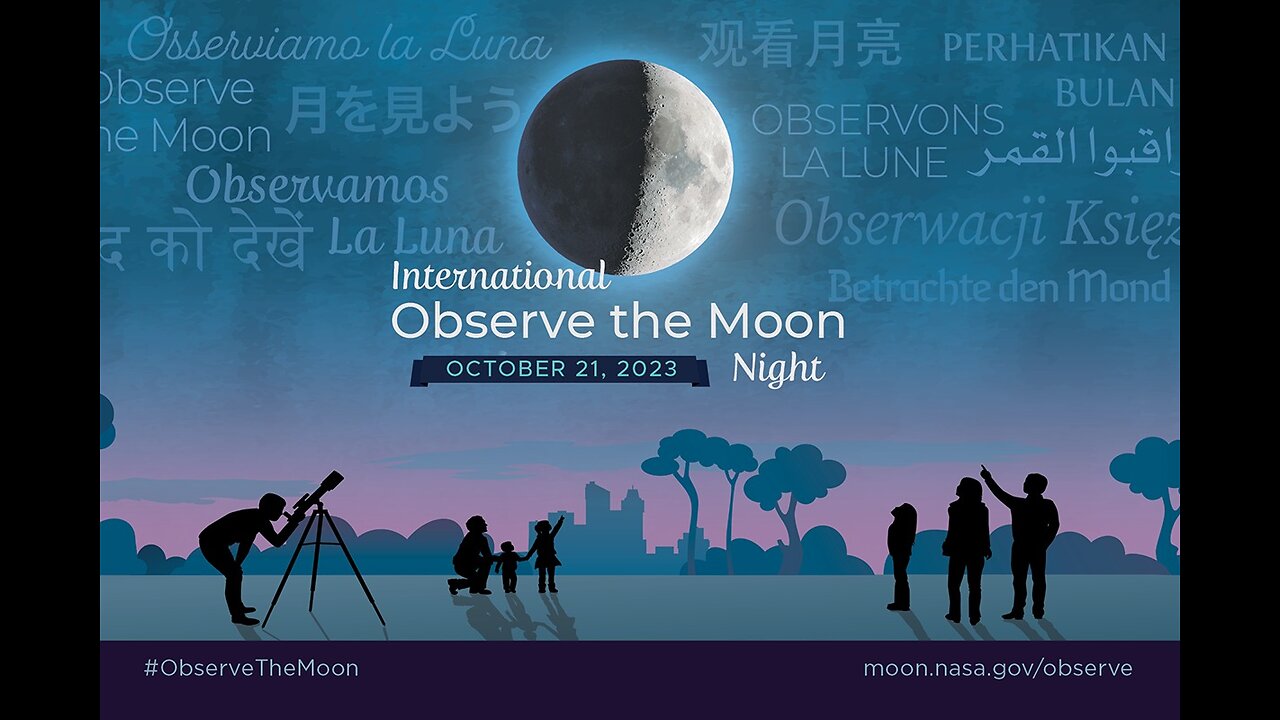 Celebrating International Observe the Moon Night on This Week _NASA – October 27