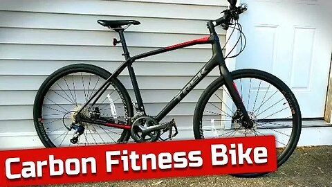 Carbon Fitness Hybrid - The Trek FX Sport 5 Carbon Bike Feature Review and Weight