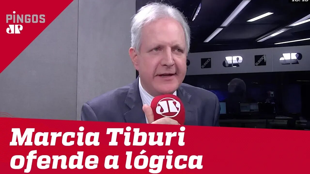 Augusto Nunes: Marcia Tiburi devia estar num sanatório