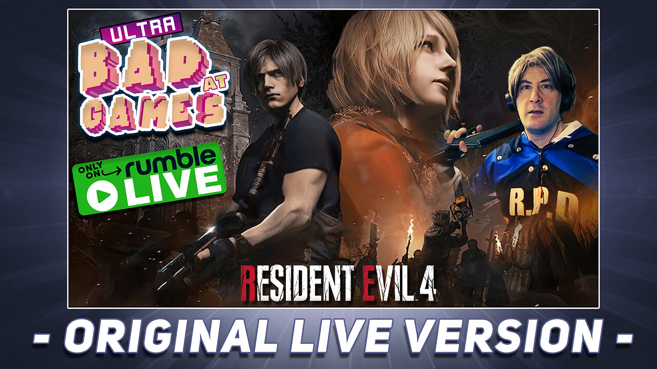 Resident Evil 4 w/Leon S Kennedy | ORIGINAL LIVE VERSION