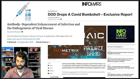 DOD Confirms! COVID Shots CAUSING Anti-Body Dependent Enhancement Of Viral Infection