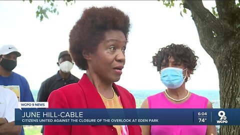 Overlook at Eden Park reopens to cars for first time in months