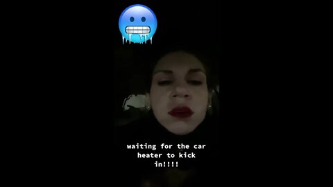 Teeth chattering cold | Cold in the car