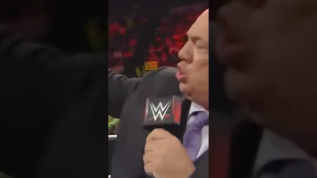 Paul, say something stupid! Brock Lesnar Paul Heyman #shorts #wwe #memes