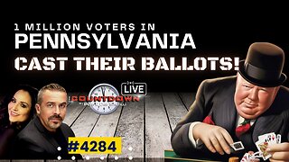 OVER 1 MIL PENNSYLVANIA VOTER HAVE CAST A BALLOT! RED OF BLUE? [Pete Santilli #4284-8AM]