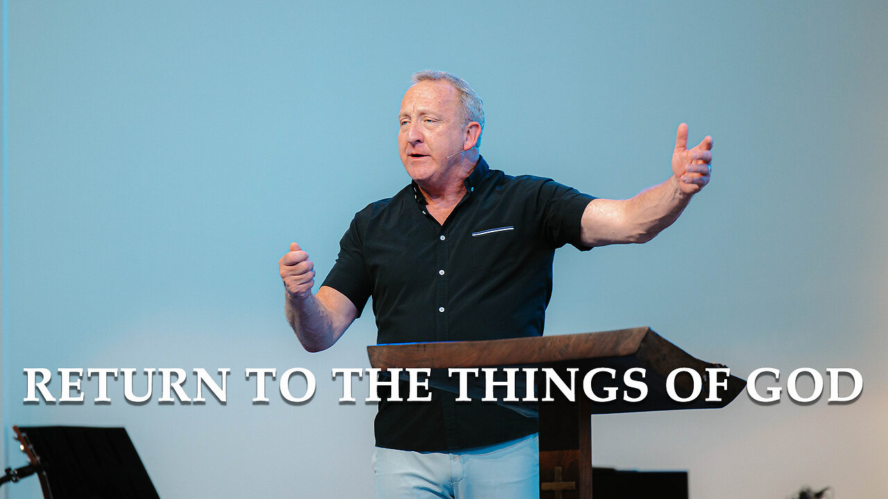 Return To The Things Of God | 1 Samuel 4 | Pastor rob McCoy