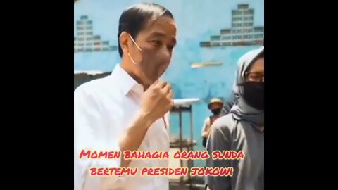 Orang Sunda Bertemu Presiden Jokowi , Semoga Kita Juga Bisa