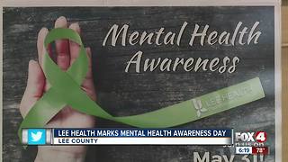 Lee Health celebrated mental health awareness day