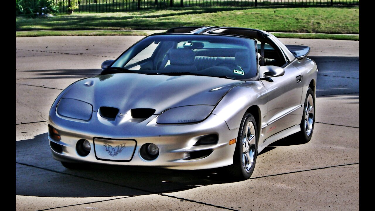 2002 Pontiac Trans Am Firehawk WS6 LS1 5.7L V8 Automatic T-Top Silver Pewter Low Miles