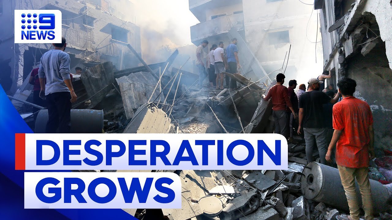 Desperation in Gaza continues to grow