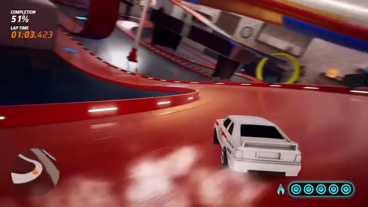 Hot Wheels Unleashed - T-Rex In The Living Room Time Attack Gameplay