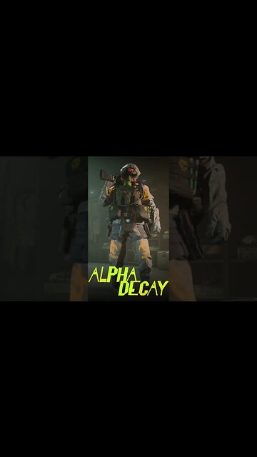 Alpha Decay Operator Skin #shorts