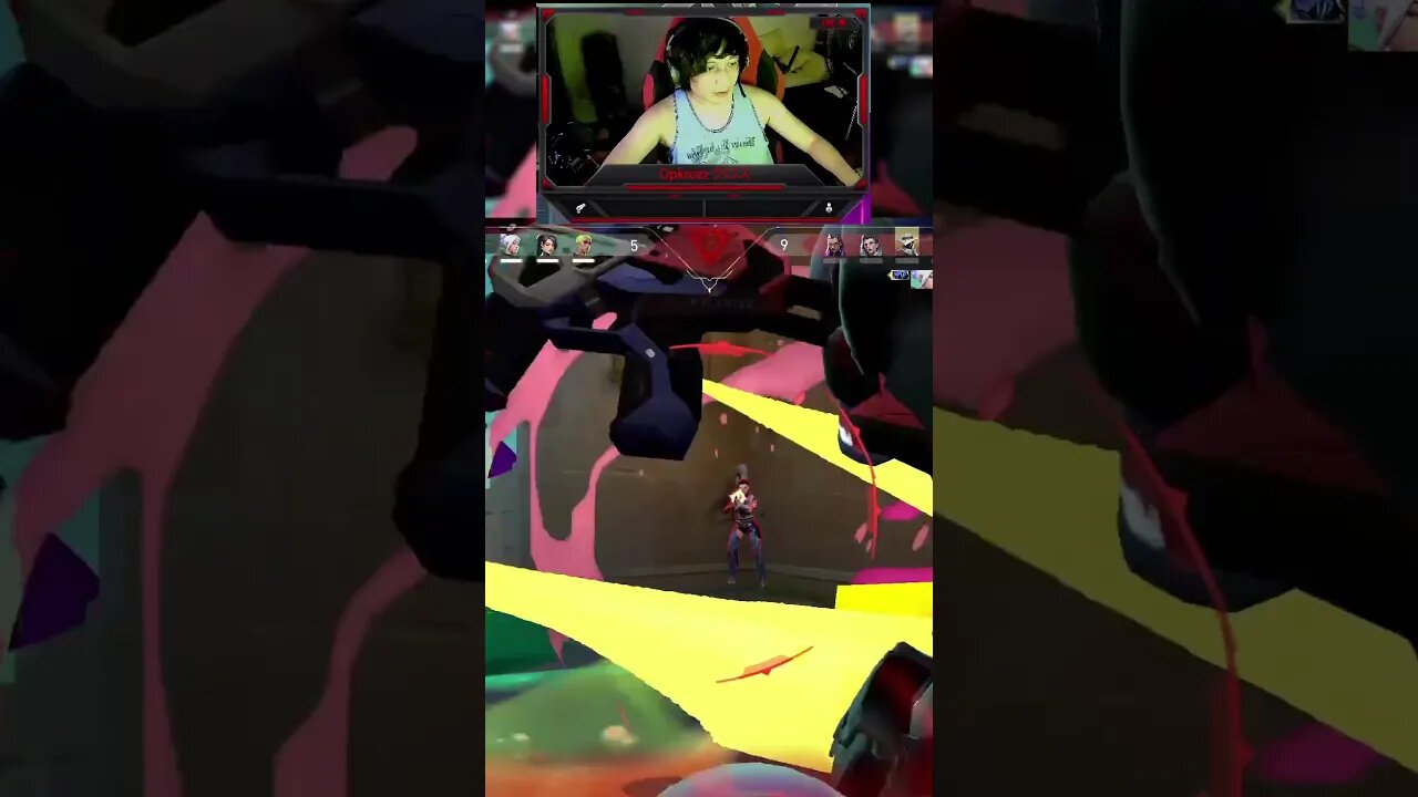 My friend killed me with Raze's Bomb #shorts
