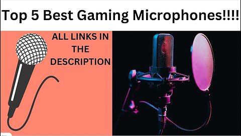 Top 5 Best Gaming Microphones !!!!! | Gaming | Gamer | Microphone | Mic | Gaming Mic | Podcast