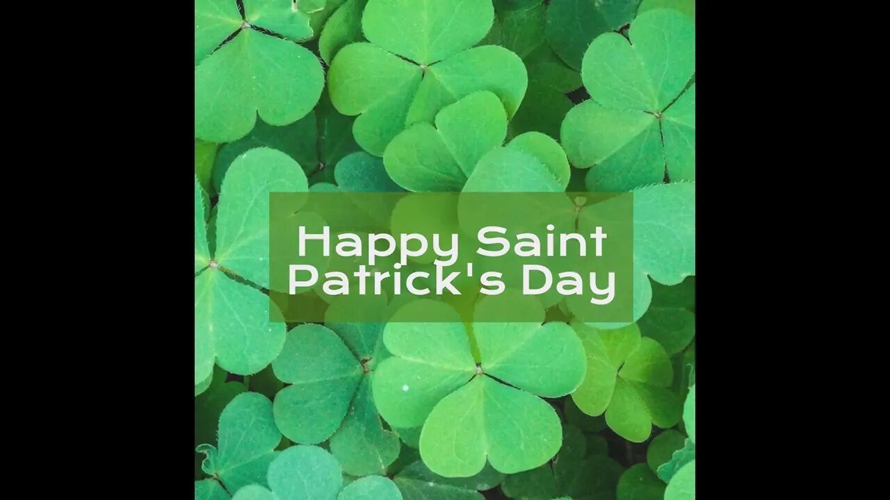 Happy Saint Patrick's Day