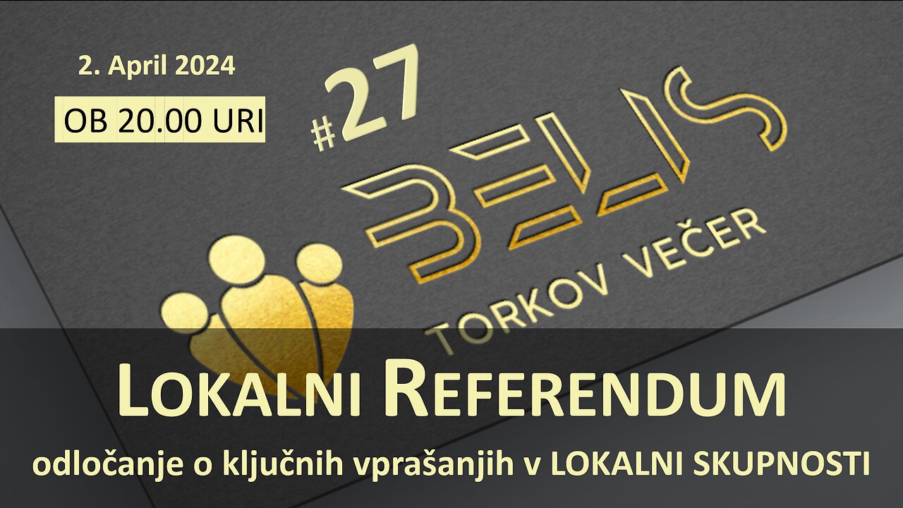 LOKALNI REFERENDUM - Ko je potrebno doma narediti red!