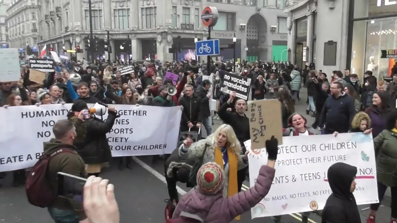 WE ARE THE 99% REGENTS STREET #WorldWideDemo