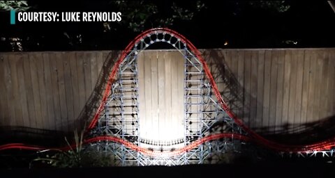 Friends share epic recreation of Cedar Point’s Magnum XL 200